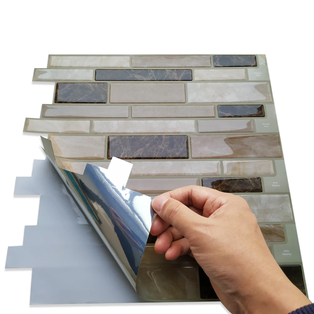 3D водонепроницаемые самоклеящиеся настенные Стикеры для кухни и ванной