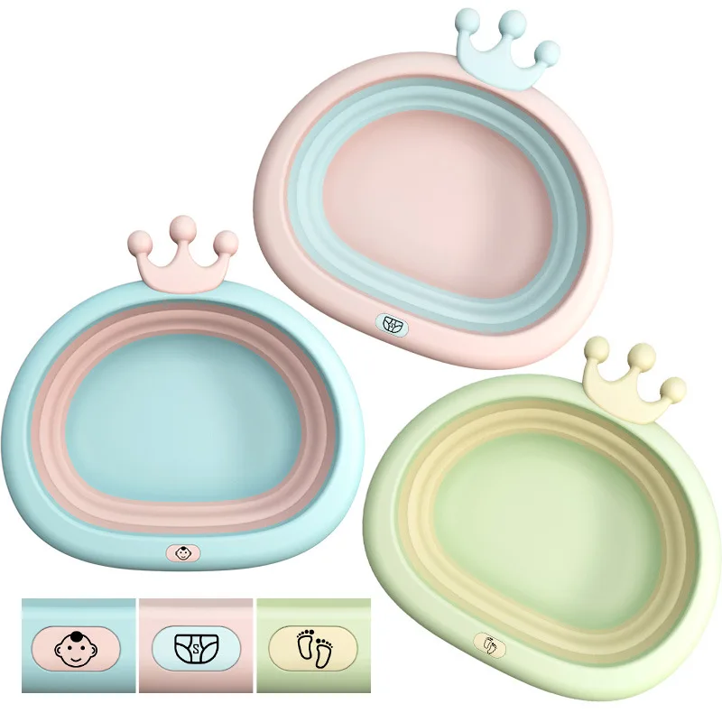 Портативный складной умывальник для путешествий выдвижной детей мультяшный