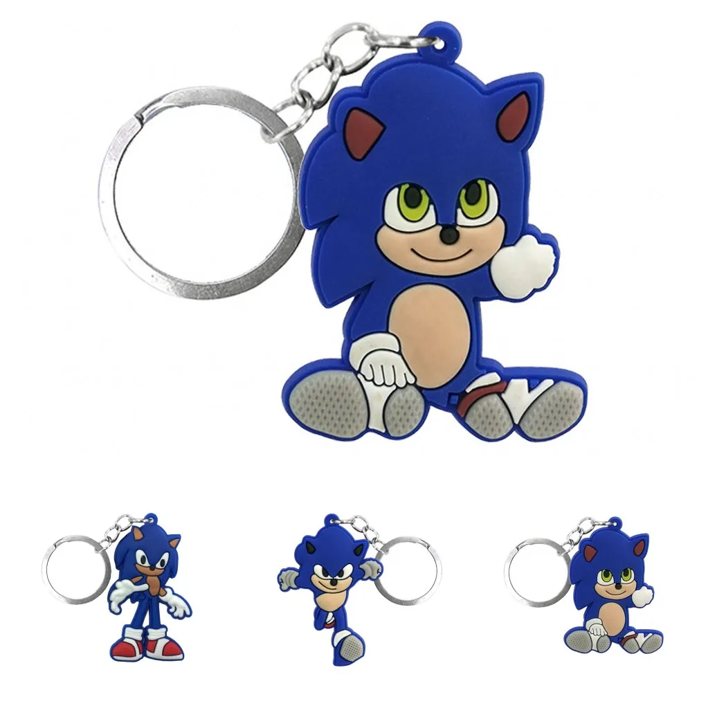 

100 шт. брелоки из ПВХ, лидер продаж, брелок с аниме рисунком, Классический мультяшный рисунок, брелок для ключей, детский подарок на день рожд...