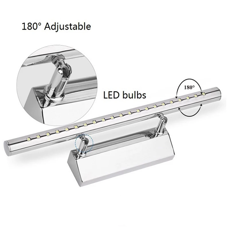 Современный светодиодный перед зеркалом светильник Ванная комната макияж