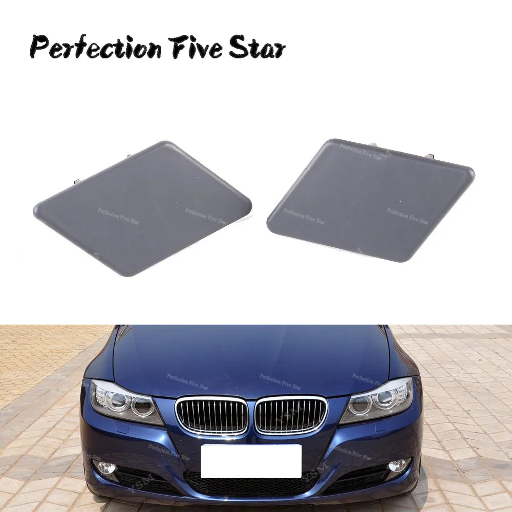 Пара передних бамперов колпачок для омывателя фар случайный цвет BMW E90 E91 320i 325i 330i