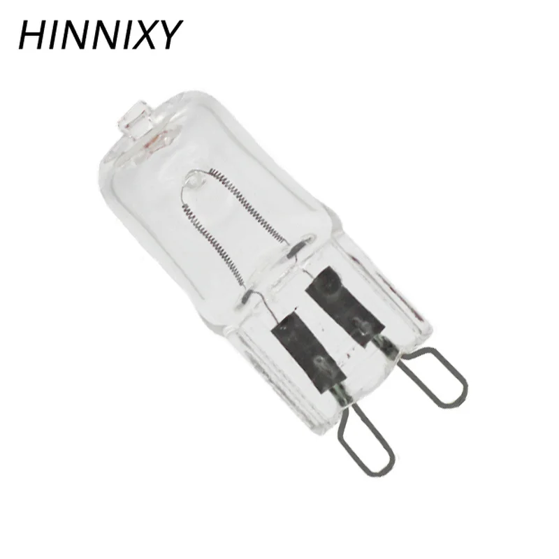 Hinnixy 10 шт./лот G9 галогенная лампа с регулируемой яркостью 25 Вт/40 Вт/60 Вт 110 В/220 В