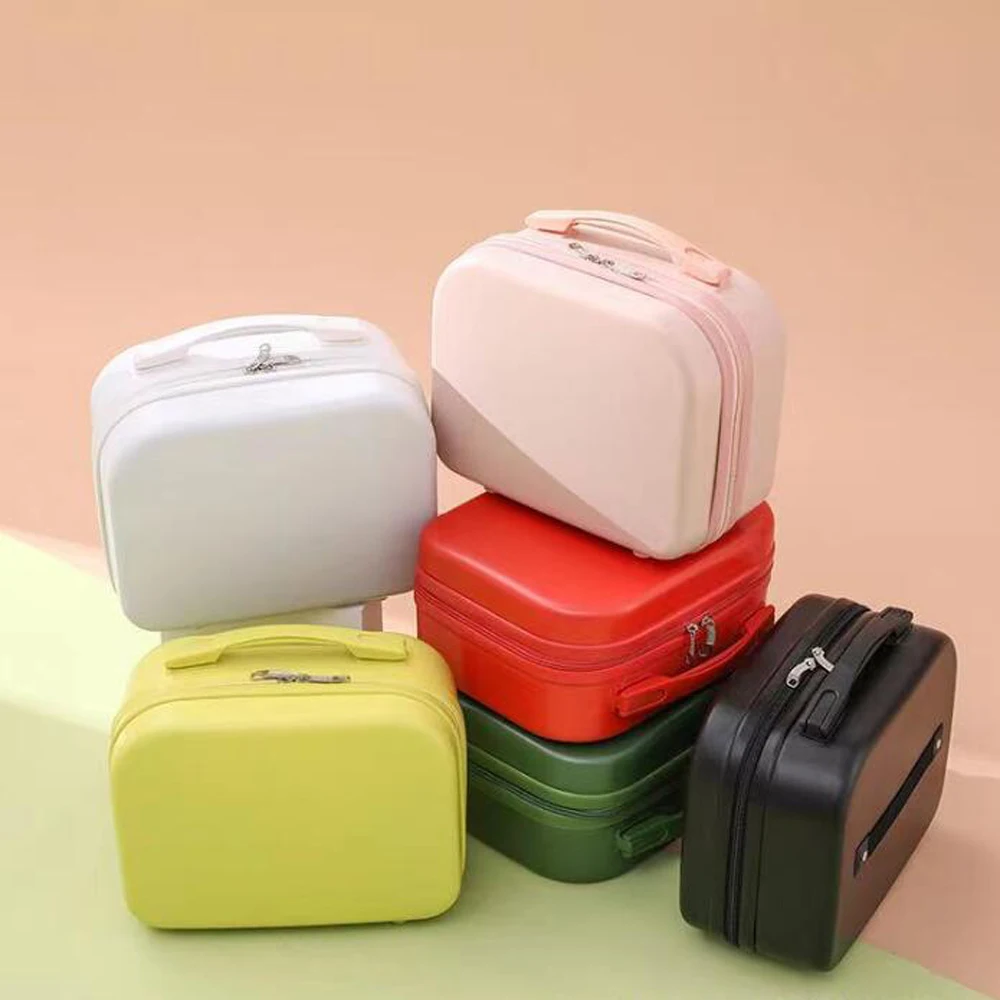 

Многофункциональный дорожный косметический чехол с ручкой макияж маленькая Портативная сумка для переноски корейский милый чехол для кос...