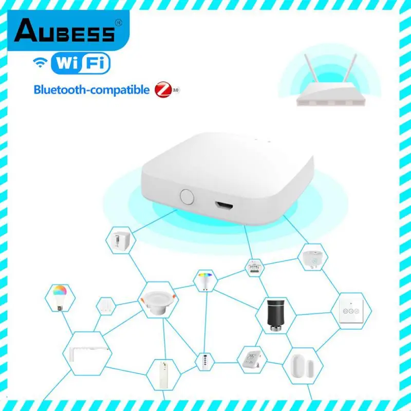 

Аккумулятор Aubess Smart Tuya ZigBee для контроля температуры дома, приложение для контроля температуры в режиме реального времени, батарея для шлюза ...
