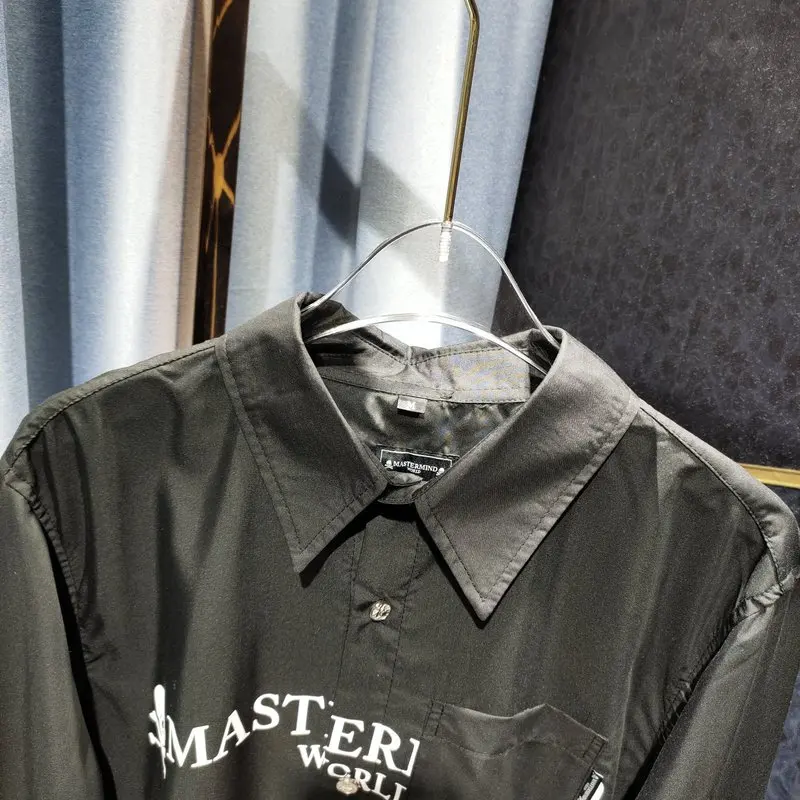 Рубашка Mastermind MMJ для мужчин и женщин уличная одежда в японском стиле Харадзюку