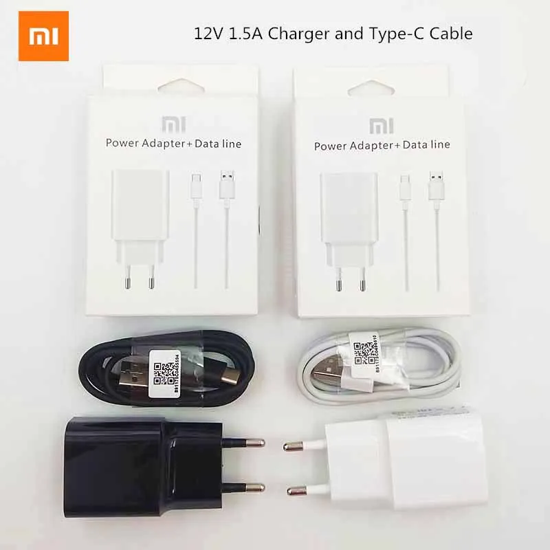 Оригинальное быстрое зарядное устройство Xiaomi Redmi Note 8T QC3.0 EU для путешествий