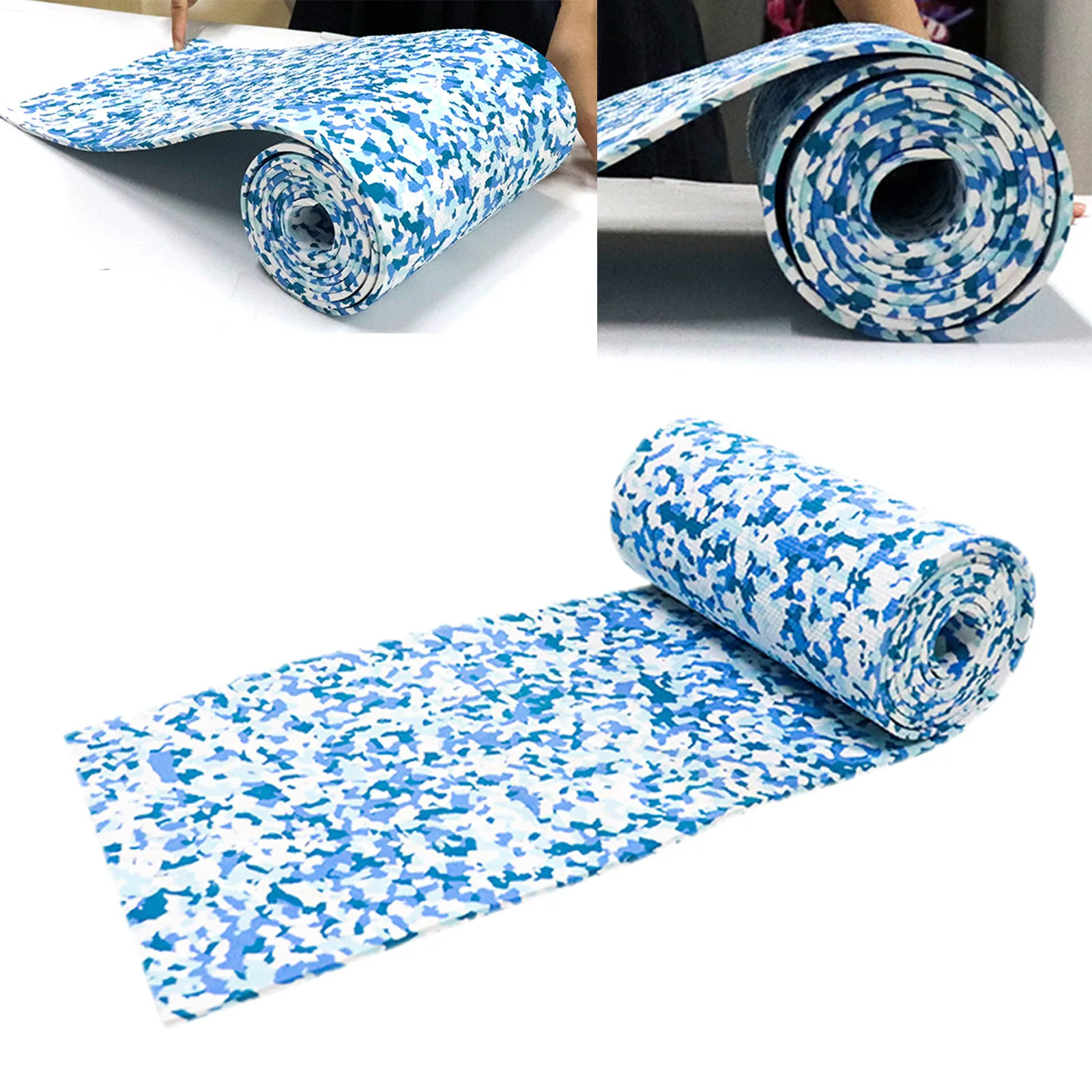 

Настил для лодки, Автодома, яхты, Эва, ковер для пола, черный, противоскользящий, самоклеящийся, аксессуары для лодок, синий