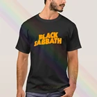 Классический логотип, черная футболка Sabbath 2020, новейшая Летняя мужская популярная детская футболка с коротким рукавом унисекс