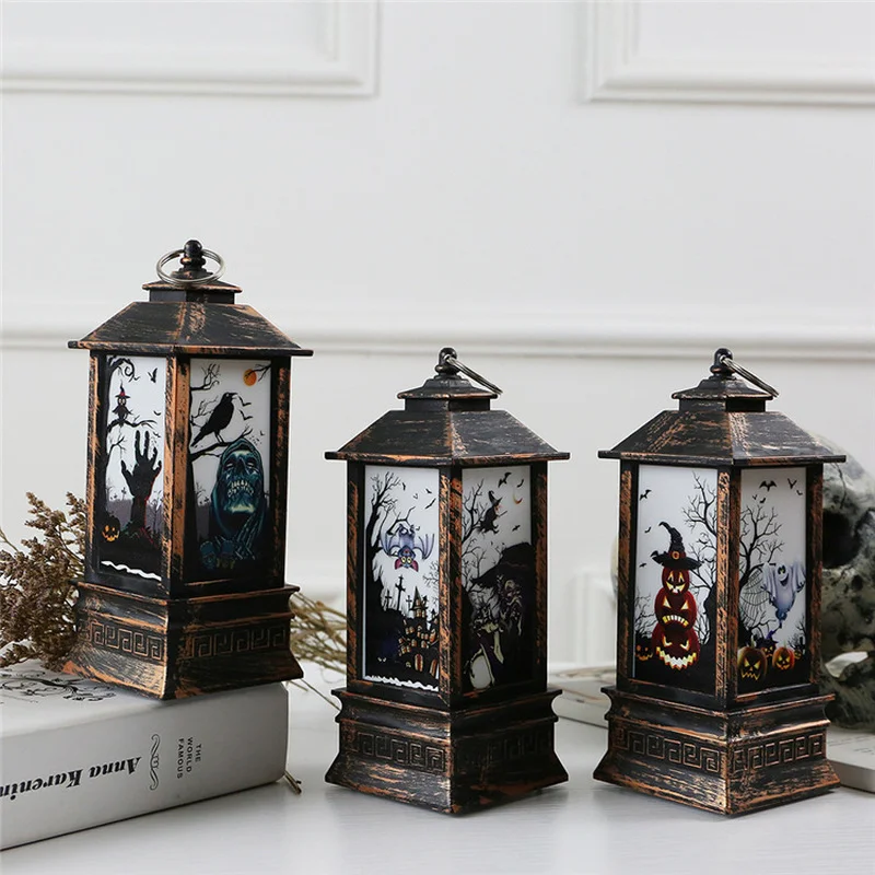 Мини-фонарь со светодиодной подсветкой-тыквой фотографический декор для