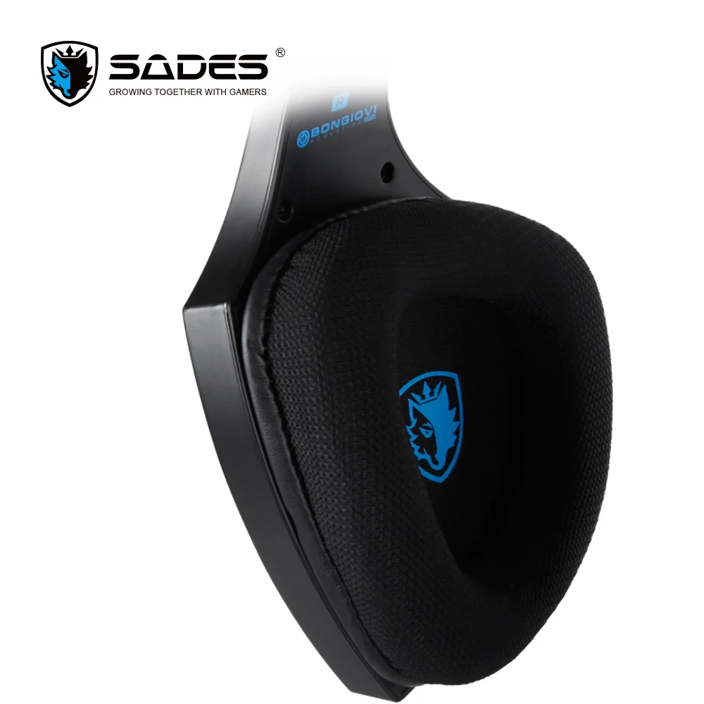 SADES Spellond Pro Bongiovi игровая гарнитура с глубокими басами и вибрацией всенаправленный