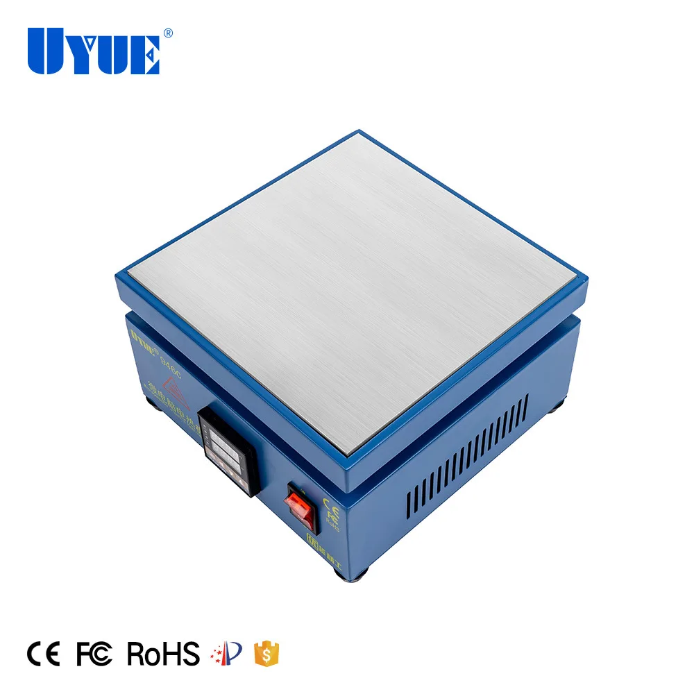 constant temperature heating station dual digital display uyue 946c repair preheating platform phone screen repair lcd repair​ free global shi