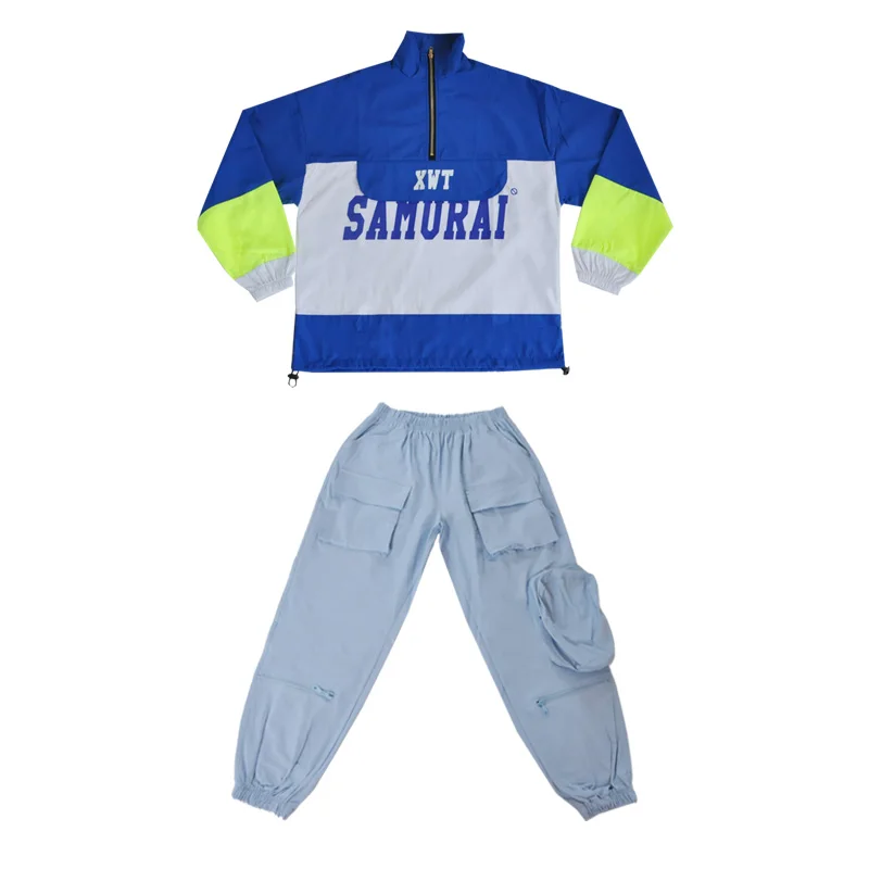 

Hip Hop Costumes Boys Street Dance Set Girls Jazz Dance Clothing Children's Performance Stage Rave Outfit Kid Modern Wear