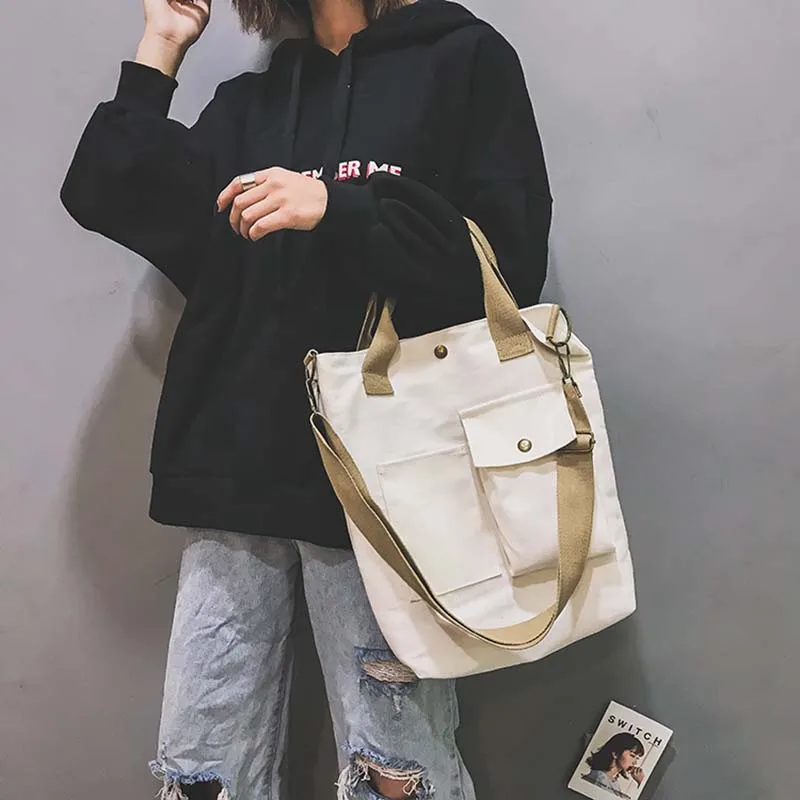 Модная женская Холщовая Сумка женские сумки через плечо сумка Повседневная для