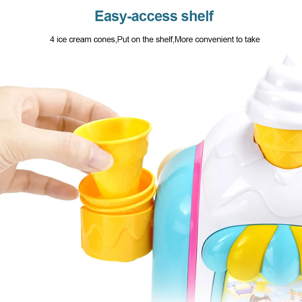 

Baby Bath Toys Ice Cream Bubble Machine Bathroom Essential Bath Toys Bubble Ice Creams Maker Foam Factory Bathtub Toy welcoming