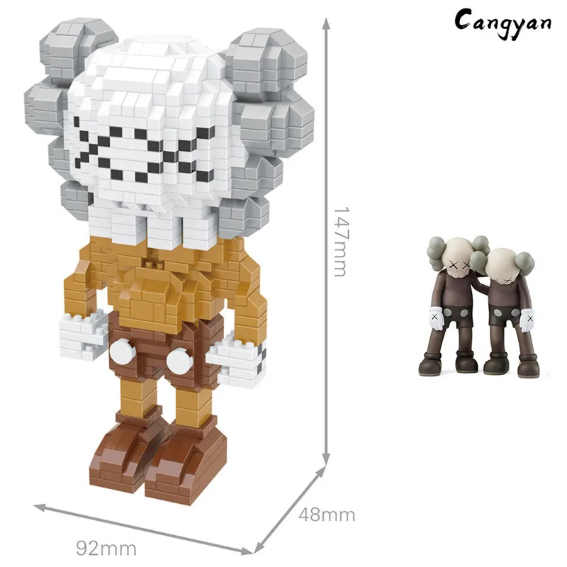 Конструктор в виде крупных роботов сборные мелкие конструкторы вставленные