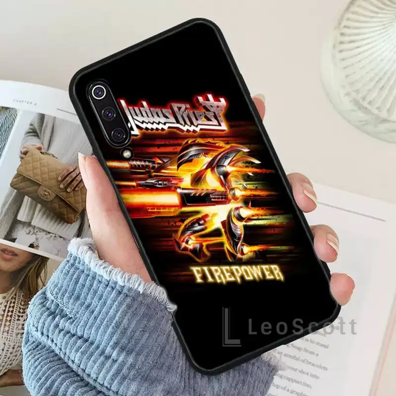 

Judas Priest Rock Band Logo Phone Case For Xiaomi Redmi 7 9t 9se k20 mi8 max3 lite 9 note 8 9s 10 pro