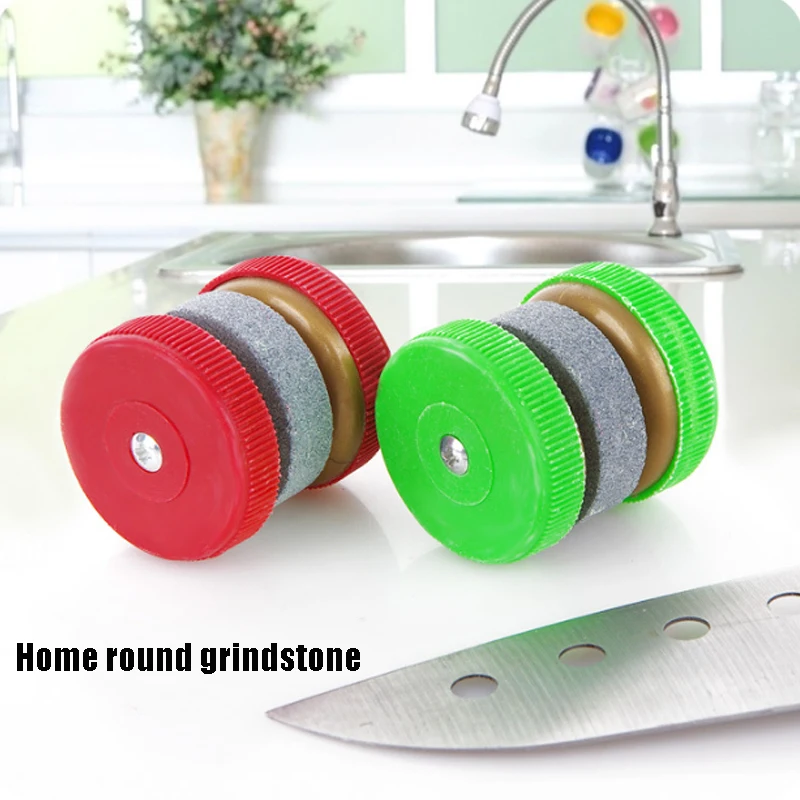 SOLEDI шлифовальные камни Точило для ножей кухонные инструменты круглой формы