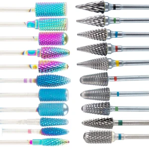 Фреза для маникюра, карбид-вольфрам, фрезы для снятия гель-лака, пилки для ногтей и педикюра