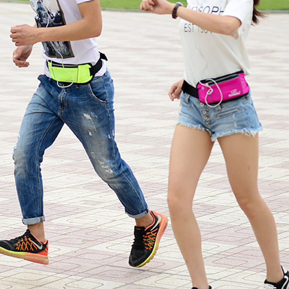 

Men Waist Bag Pack Purse Casual Large Phone Belt Bag Pouch Women'S Canvas Travel Sport Exercise Phone Bag Fanny Banana Bag Hip