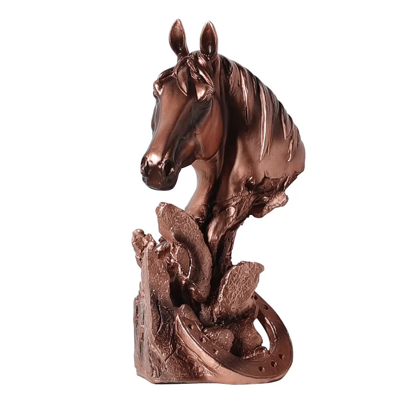 

Vintage Red Copper Animal Sculpture Statue Home Decoration Crafts Business GIft Fengshui Furnishings TV Cabinet Display Ornament