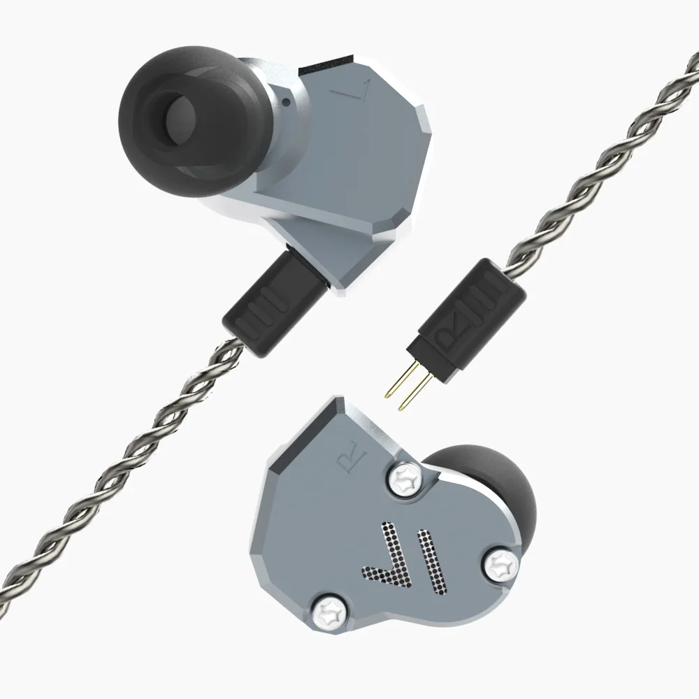 Гибридные наушники Revonext QT2s 2DD + 1BA Hi Fi DJ монитор спортивные для бега улучшенная
