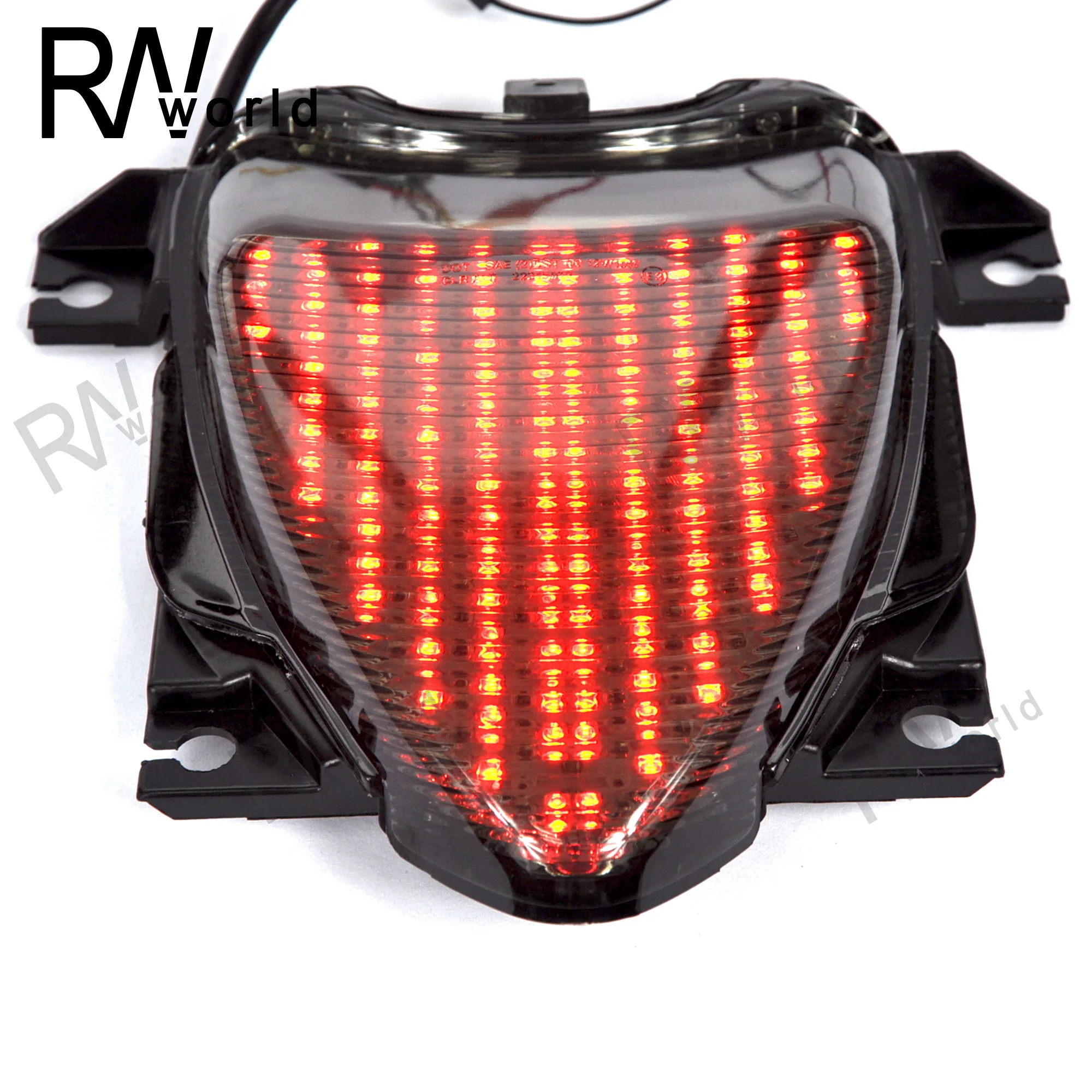 Мотоцикл светодиодный задний фонарь сигнала поворота тормозной для SUZUKI бульвар