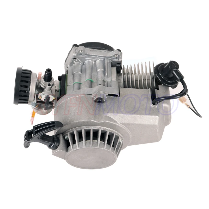 49cc 2 Stroke Motorcycle Pull Start Engine Motor Transmission Air Filter Mini Pocket Dirt Pit Bike ATV Quad 4 Wheel | Автомобили и