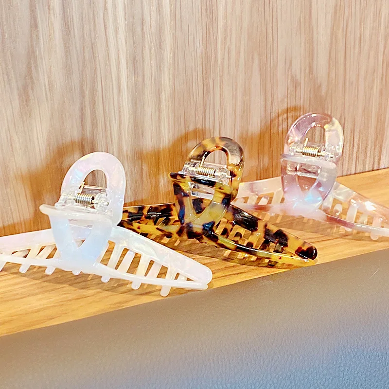 

New Women High Quality Luxury Acetate Cross Hair Claws Sweet Headband Hair Clips Hairpins Barrettes Fashion Hair Accessories