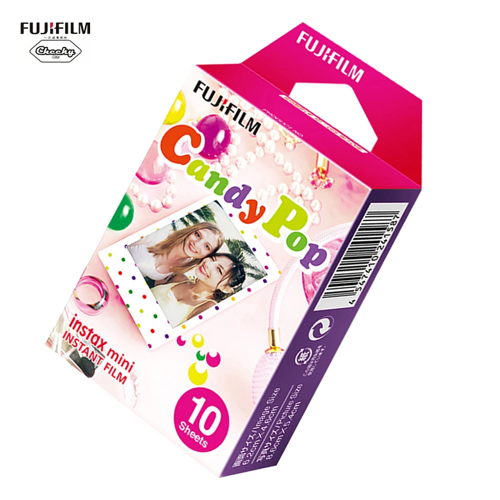 10 листов мультфильма Fujifilm Instax Mini мгновенная фотобумага мультипликационная