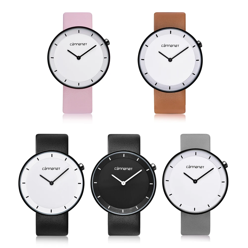 Часы наручные мужские и женские кварцевые простые брендовые люксовые Модные