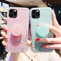 glitter bling case for iphone 12 pro phone case epoxy on iphone 11 xr 7 x se 2020 xs max 8 6 6s plus iphone12 mini star sky capa