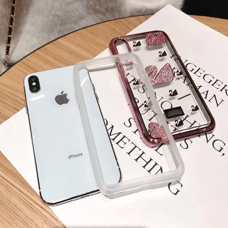 Чехол для телефона Swarovskie iphone X XR XS MAX 6 6s 7 8 Plus чехол чехлы|Чехлы-накладки| |
