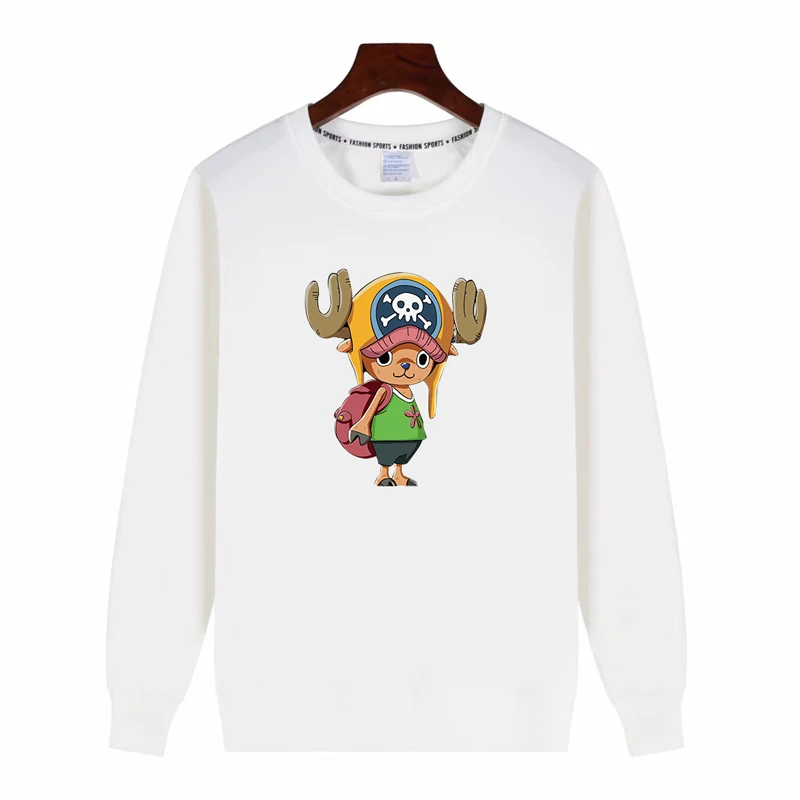 One piece offwhite Мужская Толстовка Повседневная с принтом и круглым вырезом в стиле хип