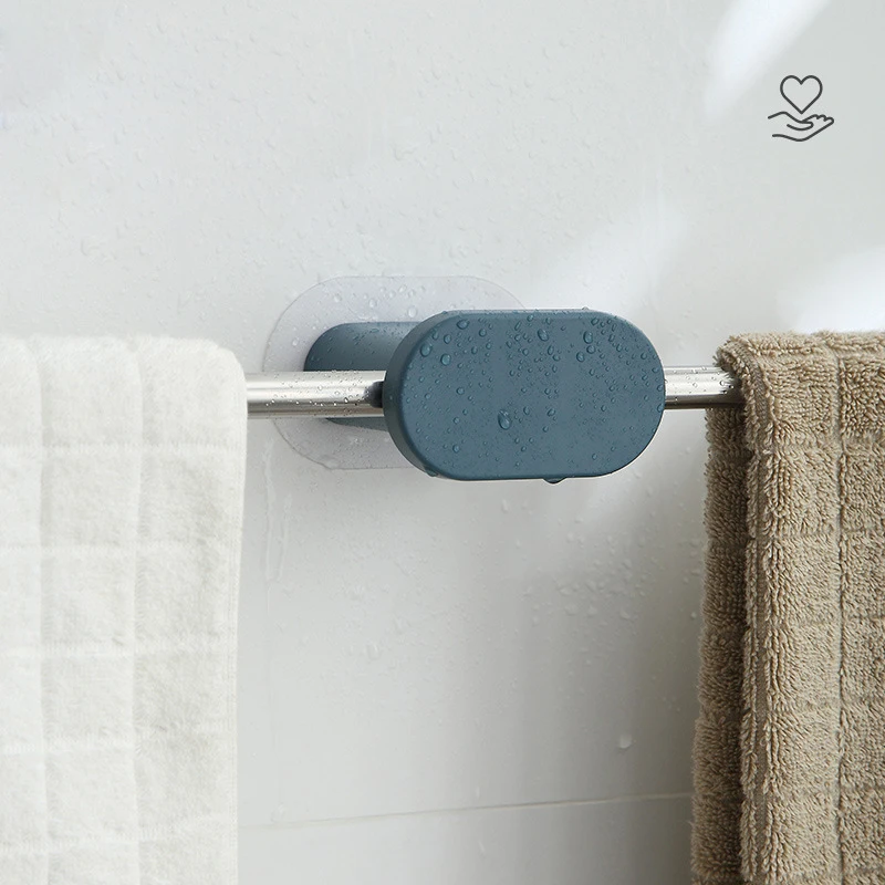

Self-adhesive Towel Holder Rack Kitchen Under Cabinet Towel Cup Paper Hanger Rack Organizer Bathroom Towel Bar Shelf Roll Holder