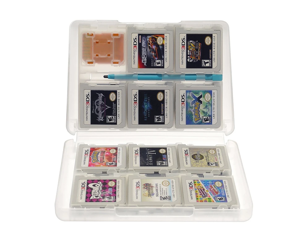 Для Nintend New 2DSLL/XL 28 в 1 коробка для хранения карт 3DS/3DS LL/XL чехол игровых памяти SD 3DS/New
