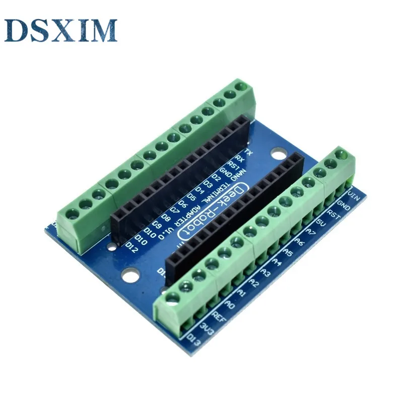 WAVGAT Стандартный терминальный адаптер для Arduino Nano 3 0 V3.0 AVR ATMEGA328P AU модуль