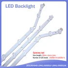 Новый комплект, 3 шт., 1213 светодиодов, 76 см, Светодиодная лента для Samsung UH40H6203AF 2013SVS40