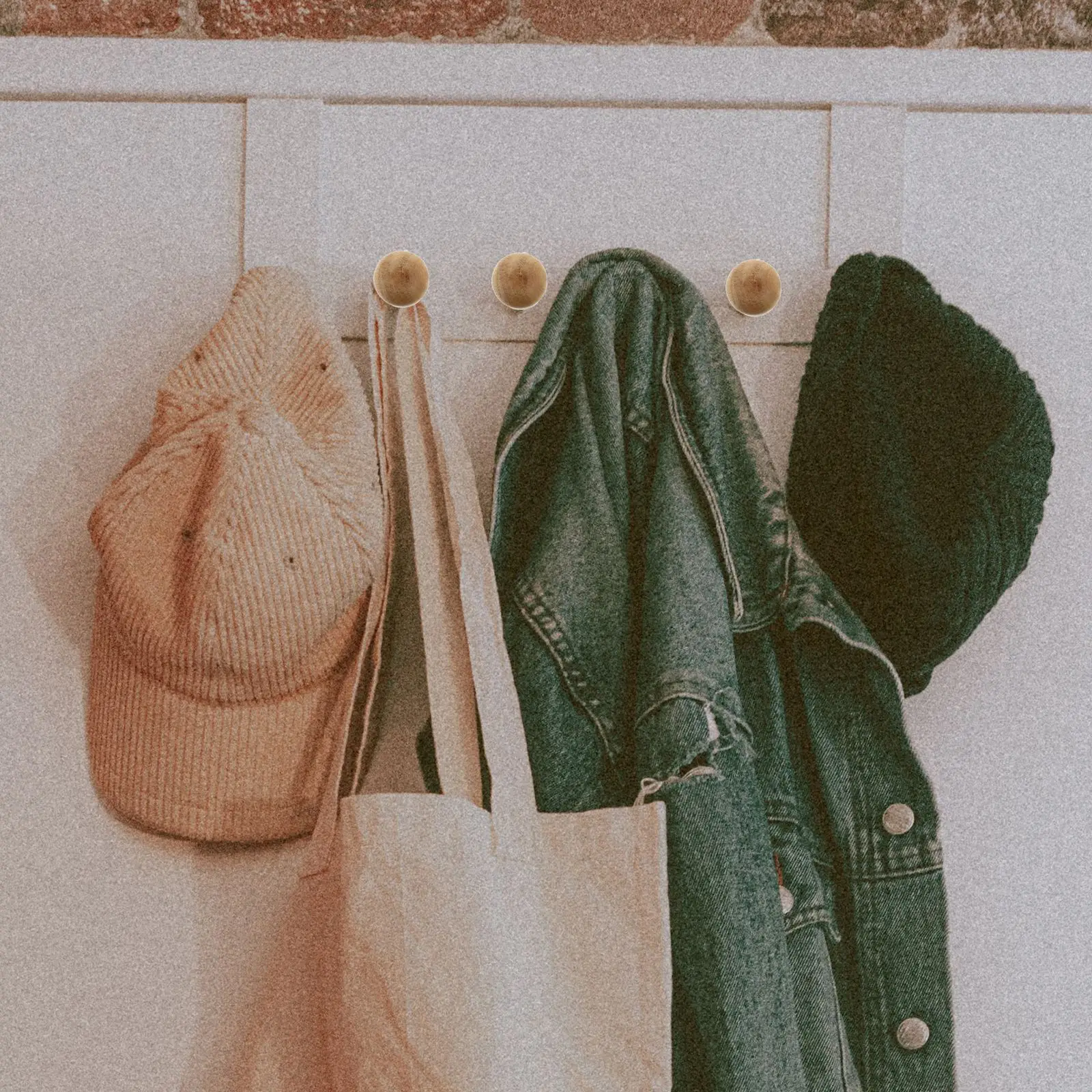 

20 Sets Round Shaped Storage Hooks Decorative Hanging Hook Coat Hat Hanger