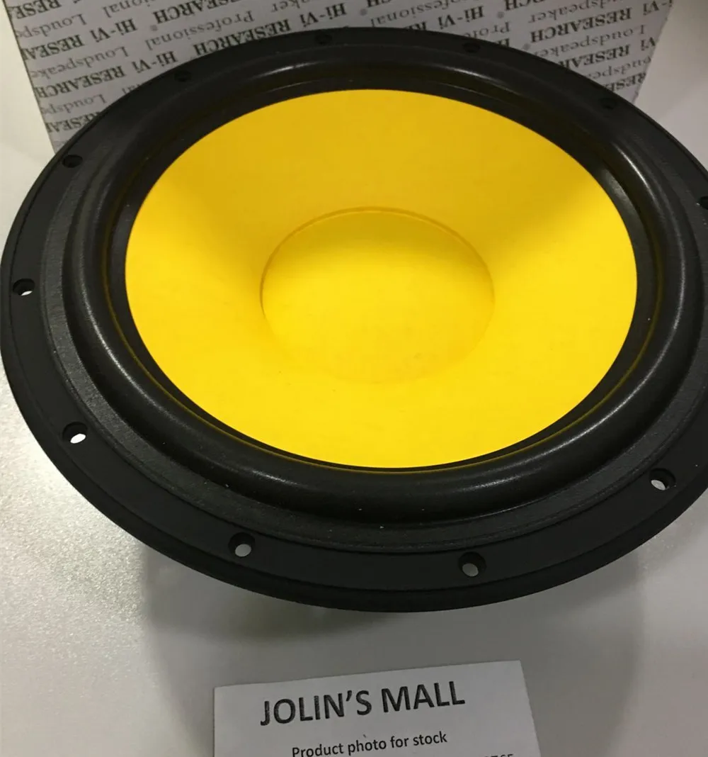 Оригинальный HiVi D10G 10 дюймов НЧ-динамик Высокочастотный динамик Динамик 8 Ом 300 Вт 2