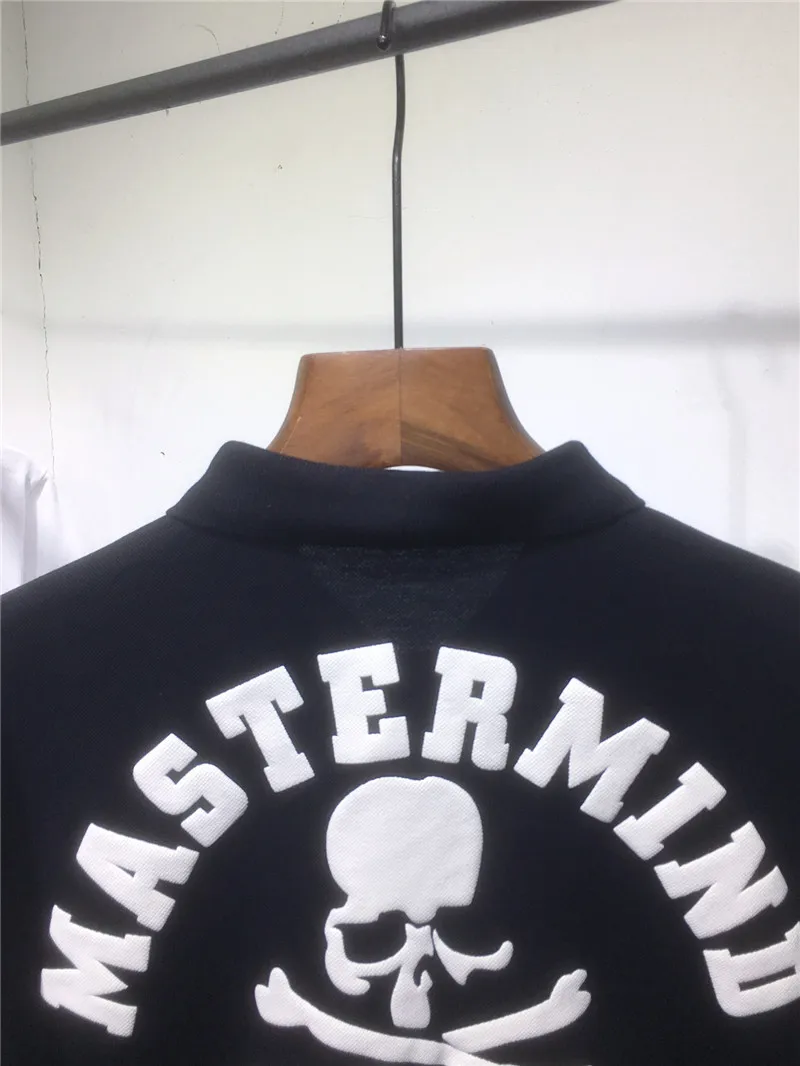 

Foaming Printing Mastermind Polo Shirt Men Women 1:1 Best Quality Summer Style Trend Slim Man Top Tees Shirts For Man