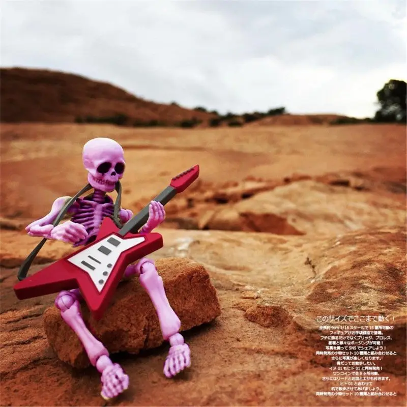 Подвижный Скелет мистера костей модель человека череп на все тело мини-фигурка