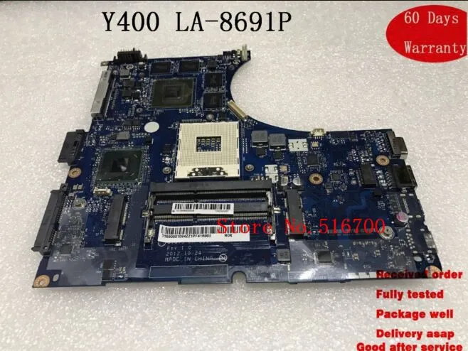 Материнская плата Scheda Madre для Lenovo Ideapad Y400 GT650M QIQY5 LA 8691P товар протестирован|scheda madre|lenovo y400 motherboardmotherboard motherboard |