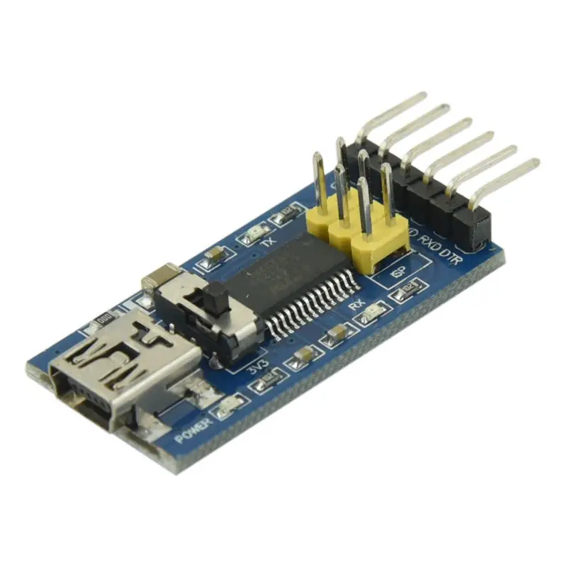 FT232RL FTDI USB адаптер к TTL конвертерный модуль 5V 3 V для Arduino Blue TE321|Инверторы и