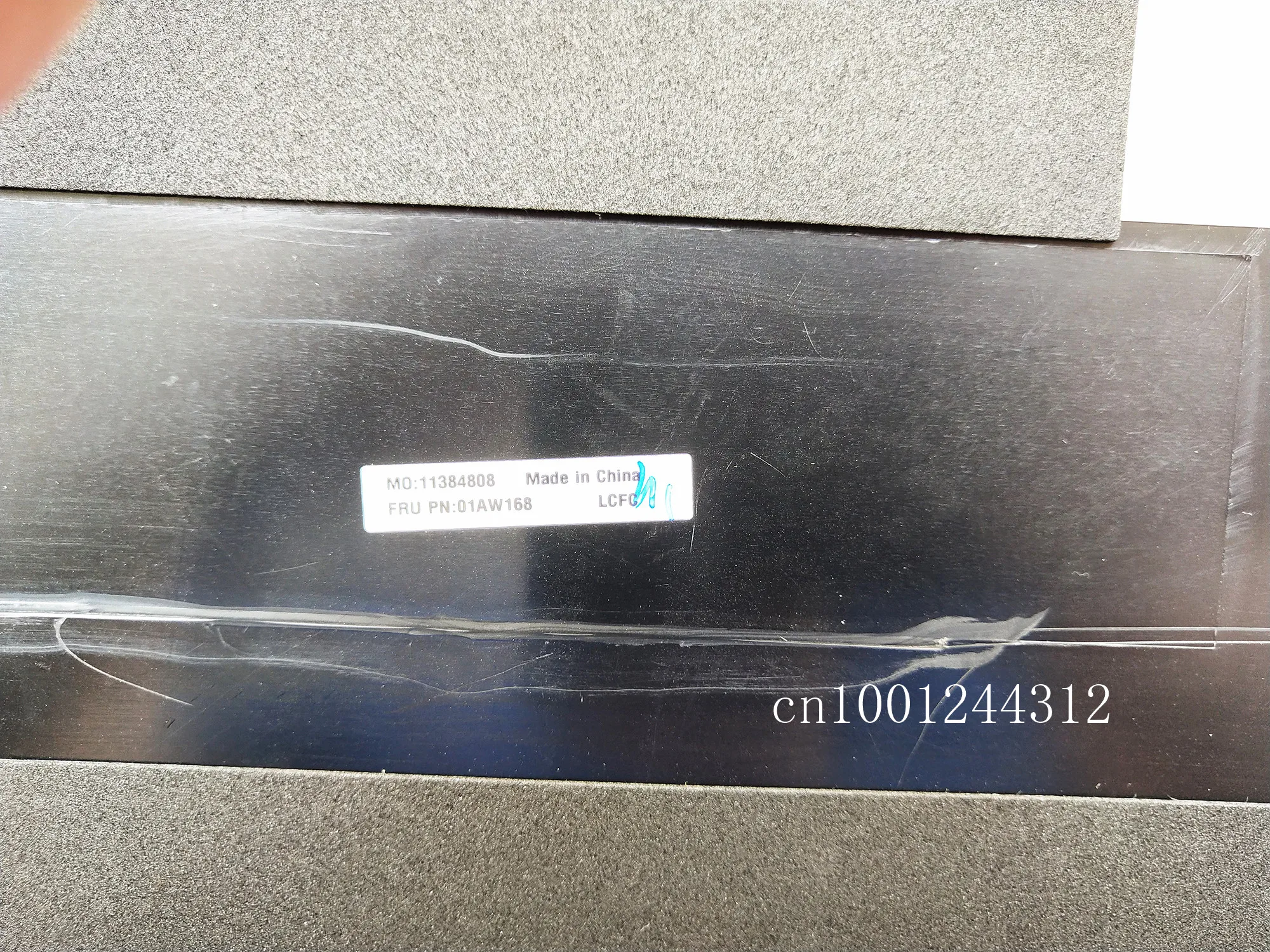Для ноутбука lenovo Thinkpad E460 E465 lcd задняя крышка верхней крышки 01AW168 пластик