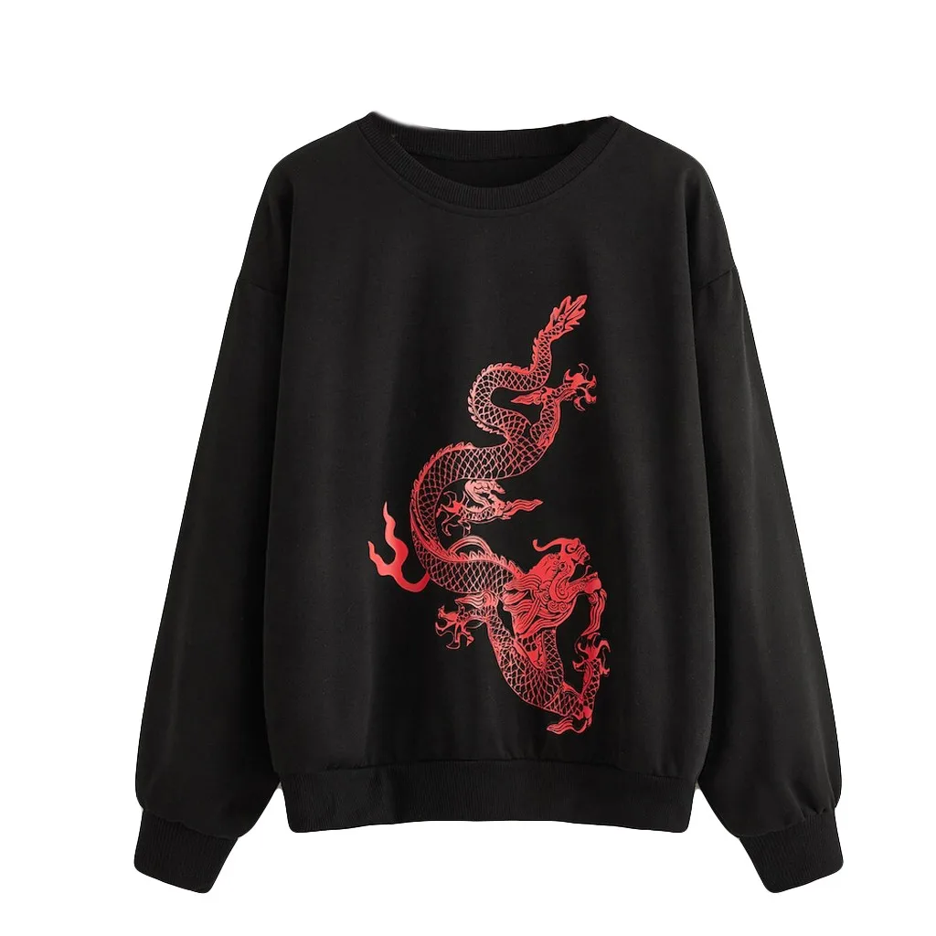 Женские топы с круглым вырезом и принтом животных пуловеры толстовки крутой