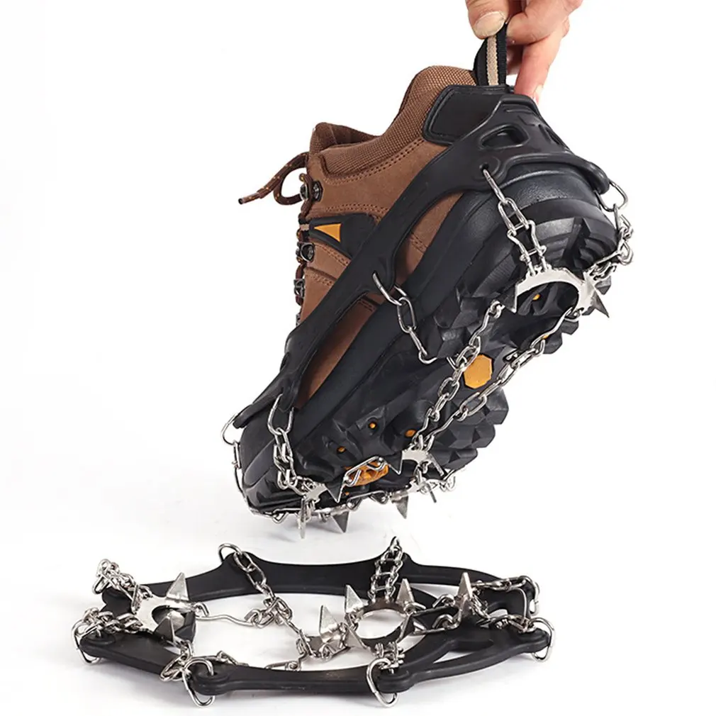 

Eleven-tooth Ice Snow Grips Crampons Multi-function Anti-Slip Ice Cleat Crampons For Walking For Climbing On Snow And Ice