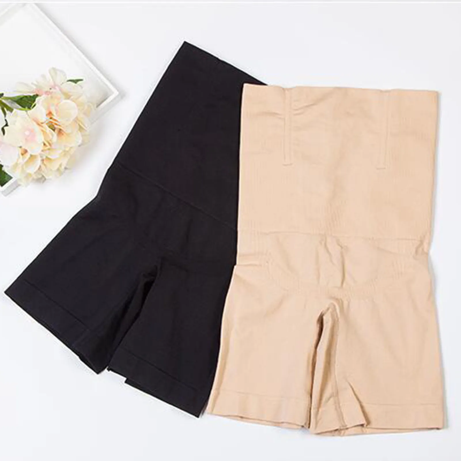 

Sheath Abdomen Seamless Bodysuit Woman High-waist Shaping Shorts Elastic Weight Loss Body Shaper Hip Lift Shapewear Women