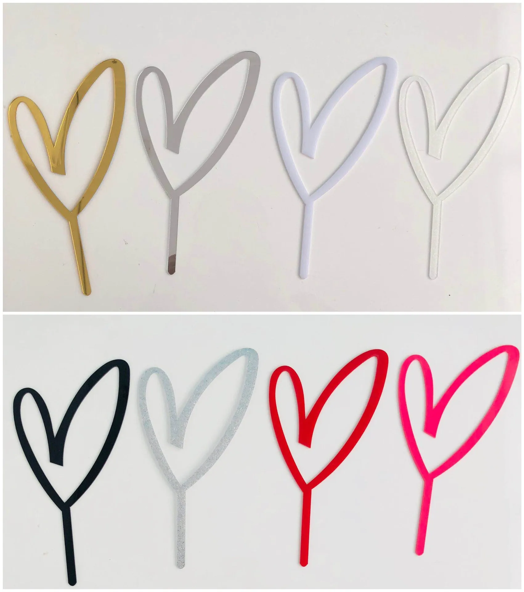 

Colored Flowers Happy Birthday Cake Topper Golden Acrylic Birthday Party Dessert Decoration For Baby Shower Baking Supplies