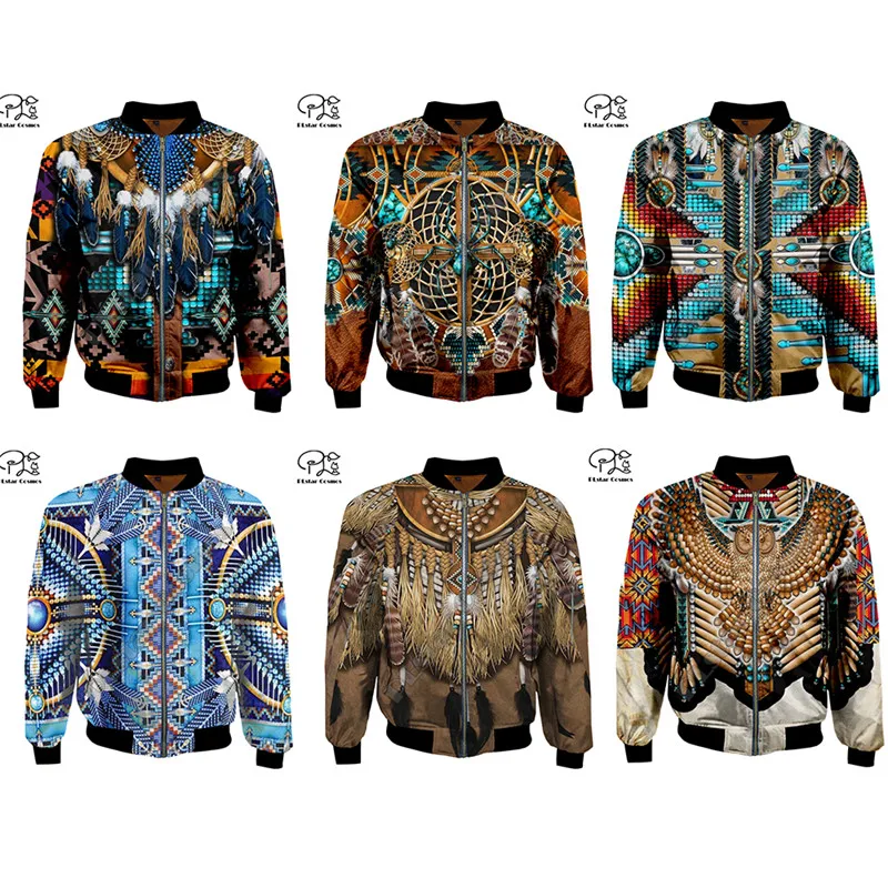 Куртка бомбер мужская с 3D принтом утепленная летная куртка в стиле Харадзюку