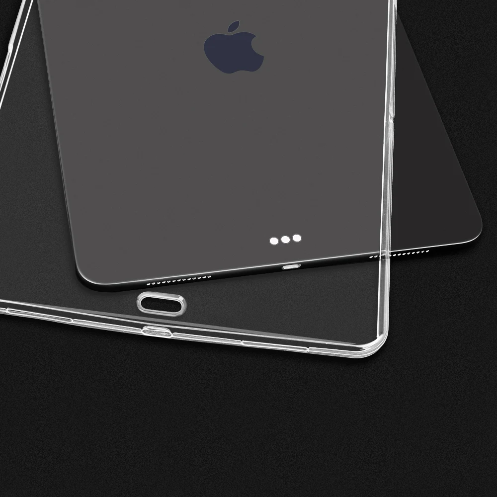 Мягкий прозрачный чехол из ТПУ для iPad Pro 2021 дюйма 2020 2018 12 9 цветов | Компьютеры и